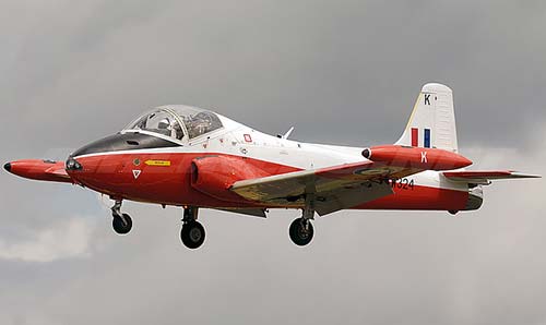 Учебно-тренировочный самолет Jet Provost T5