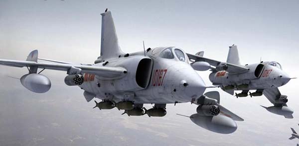 Истребитель-бомбардировщик Q-5 Fantan